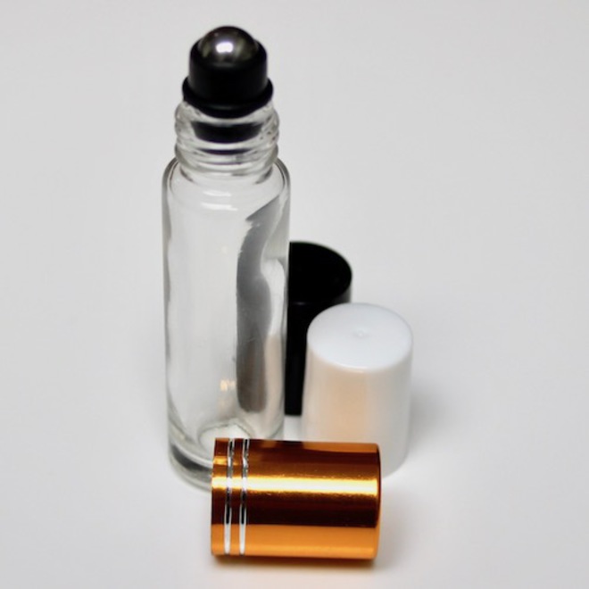 Clear glass roll-on: 10ml image 0
